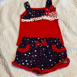 Red White and Blue outfit